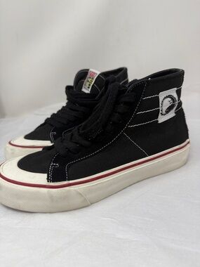 Vans Dane Reynolds High Top Skate Shoes Black Womens 8 Mens 6.5 SoCal streetwear
